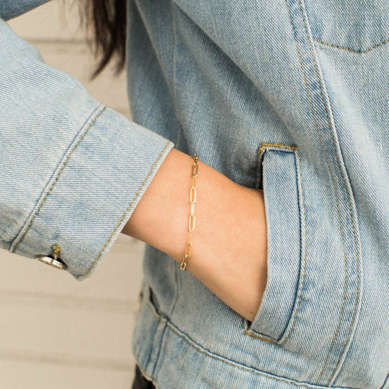 Archen kædearmbånd | 18k Guld - DK BUTIK