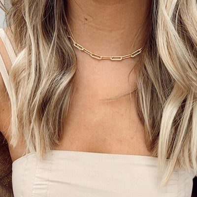 Elegant Archen Halskæde | 18k Guld - DK BUTIK