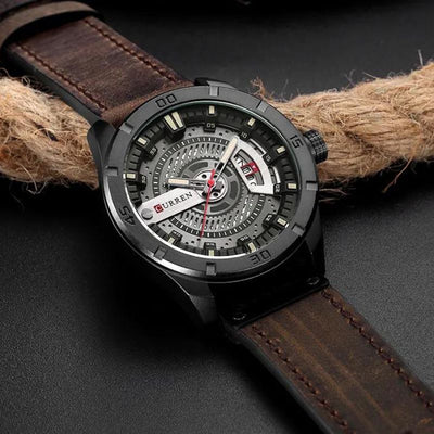 Sport Militær Herreur med Kvarts™ - Olsen & Olsen - DK BUTIK