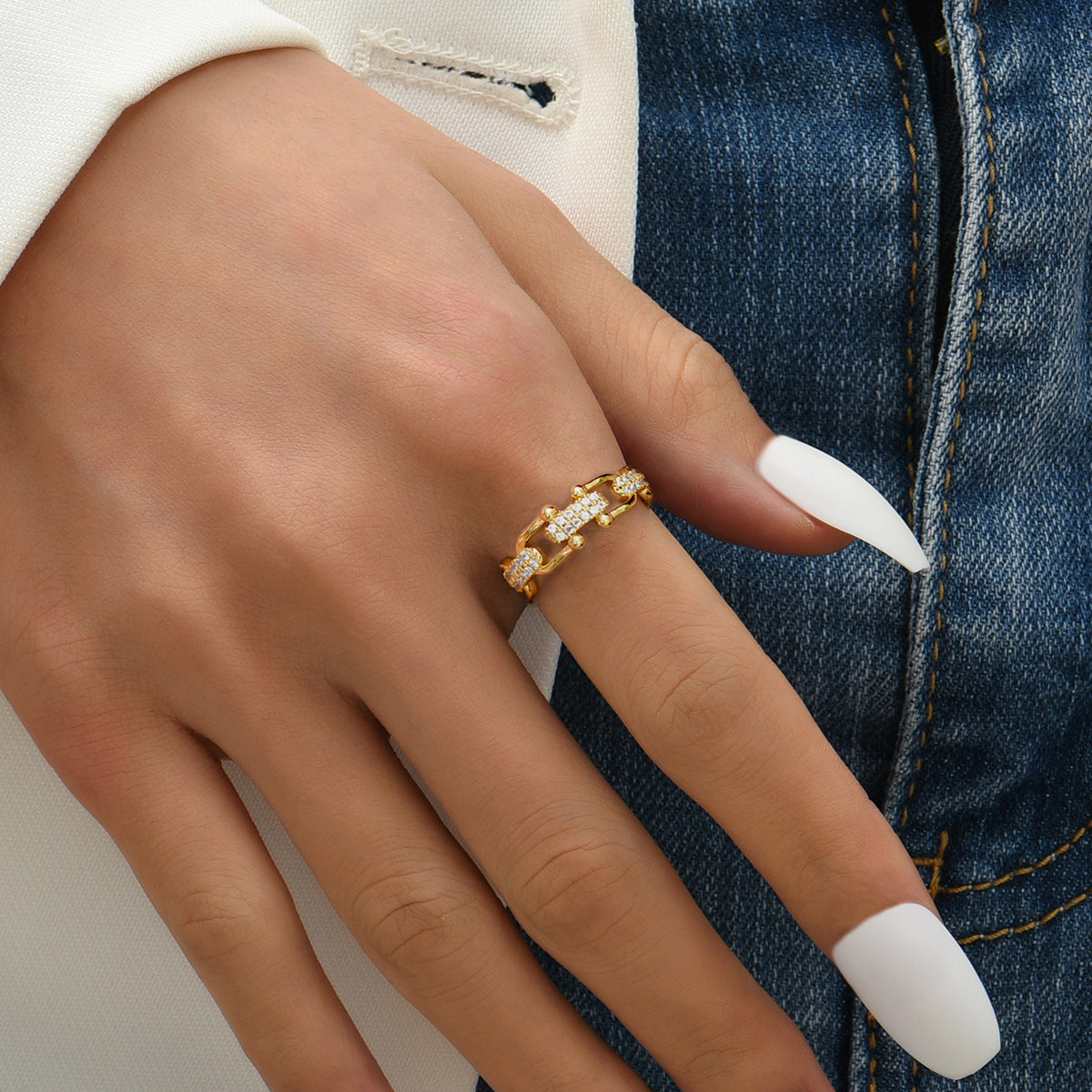 Chloe Ring | 18k Guld - DK BUTIK