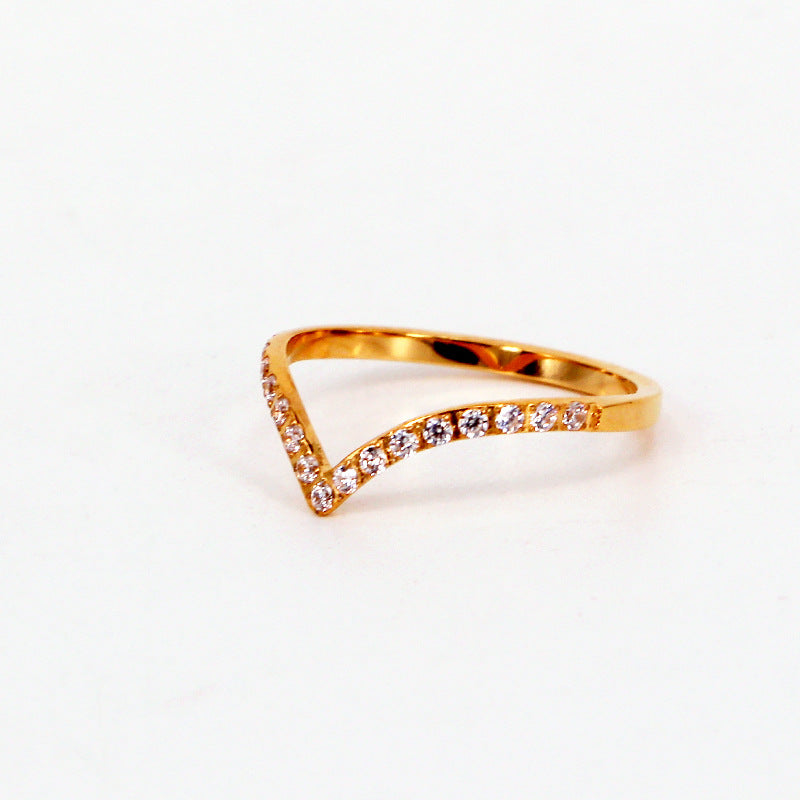 Juliette Krystal Ring | 18k Guld - DK BUTIK