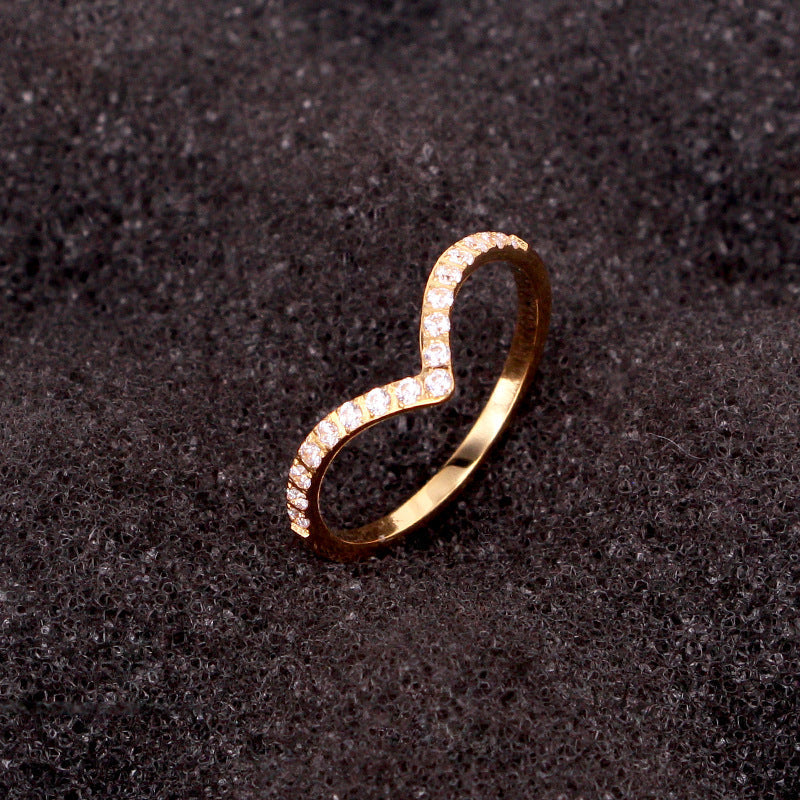 Juliette Krystal Ring | 18k Guld - DK BUTIK