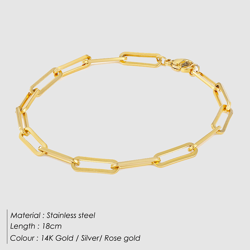 Archen kædearmbånd | 18k Guld - DK BUTIK