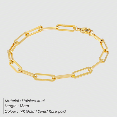 Archen kædearmbånd | 18k Guld - DK BUTIK