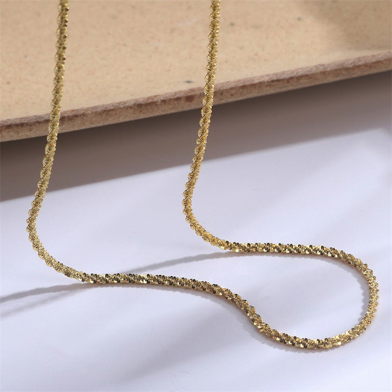 Audrey Halskæde | 18k Guld - DK BUTIK