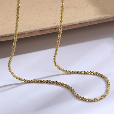 Audrey Halskæde | 18k Guld - DK BUTIK
