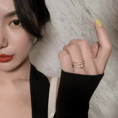 Justerbar Ring Ateny | 18K Guld - DK BUTIK