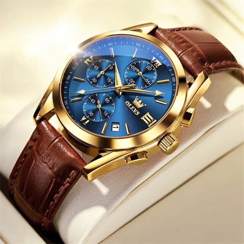 Kvarts Luminous Chronograph Ur™ - Olsen & Olsen - DK BUTIK