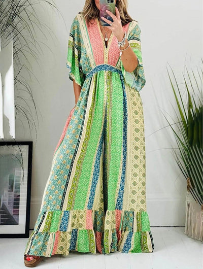 Fleur™ | Jumpsuit i Boho-stil
