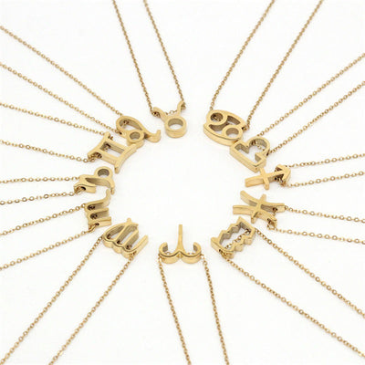 Celestique Halskæde med Stjernebillede | 18k Guld - DK BUTIK