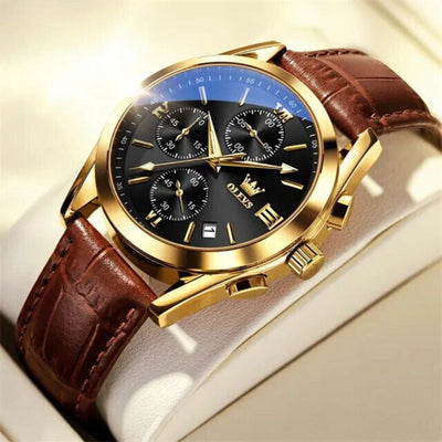 Kvarts Luminous Chronograph Ur™ - Olsen & Olsen - DK BUTIK