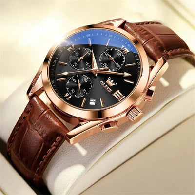 Kvarts Luminous Chronograph Ur™ - Olsen & Olsen - DK BUTIK