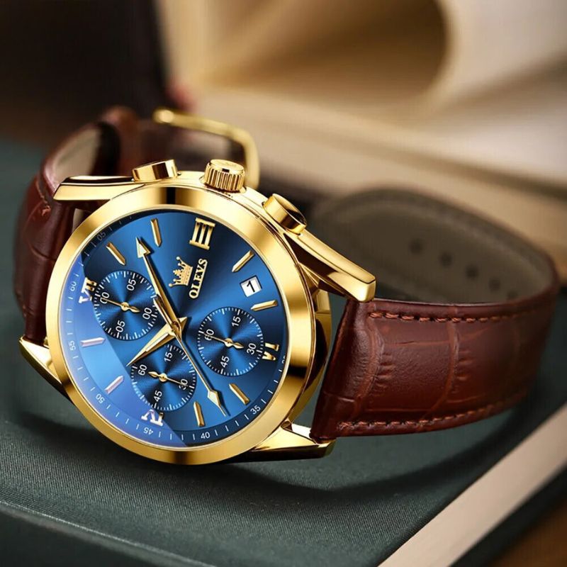 Kvarts Luminous Chronograph Ur™ - Olsen & Olsen - DK BUTIK