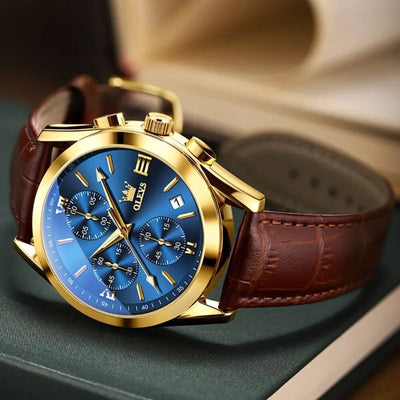 Kvarts Luminous Chronograph Ur™ - Olsen & Olsen - DK BUTIK
