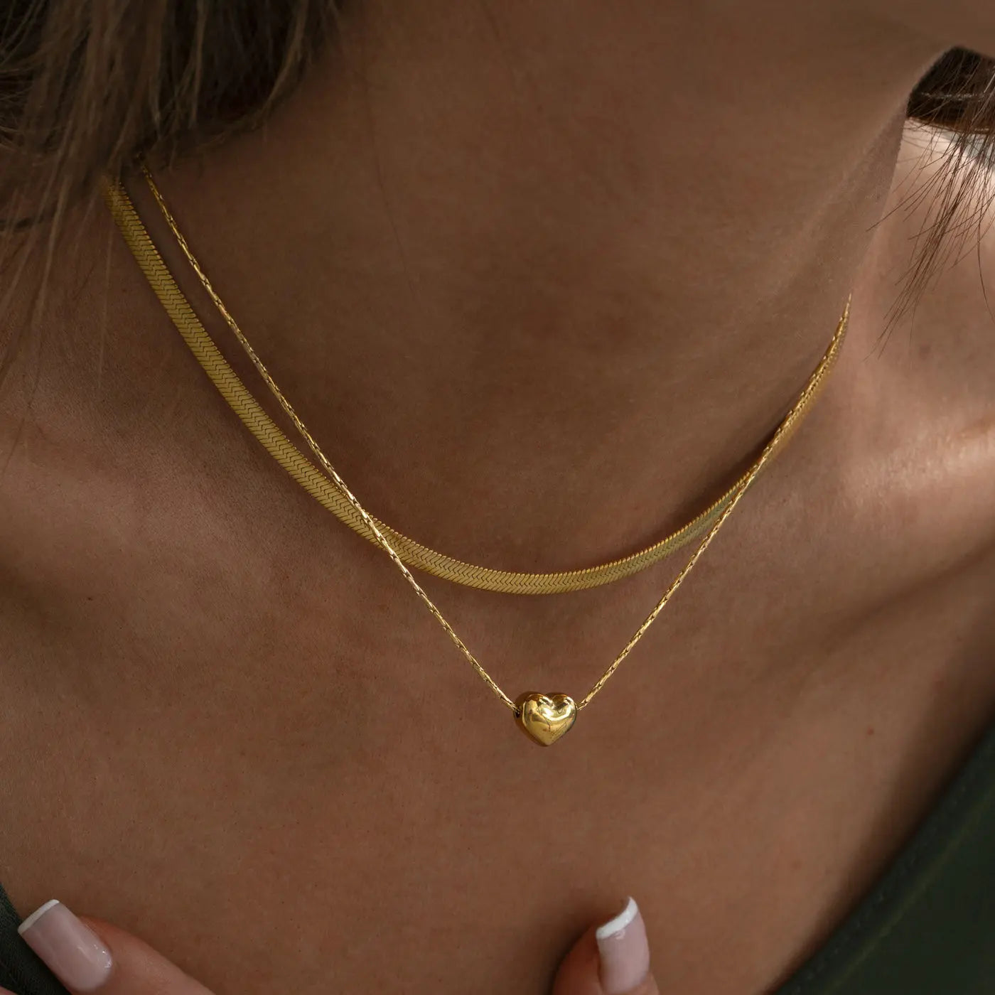 Naszyjnik Jessica | Guld 18k - DK BUTIK