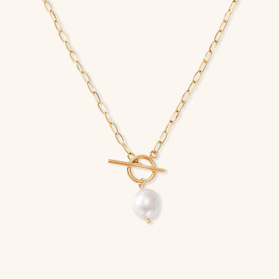 Afrodite Halskæde med Sødvandsperler | 14k Guld - DK BUTIK