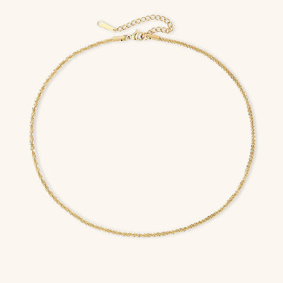 Audrey Halskæde | 18k Guld - DK BUTIK
