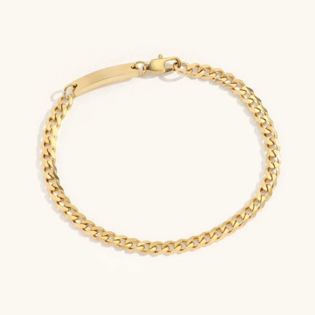 Rosmarin Kædearmbånd | 18k Guld - DK BUTIK