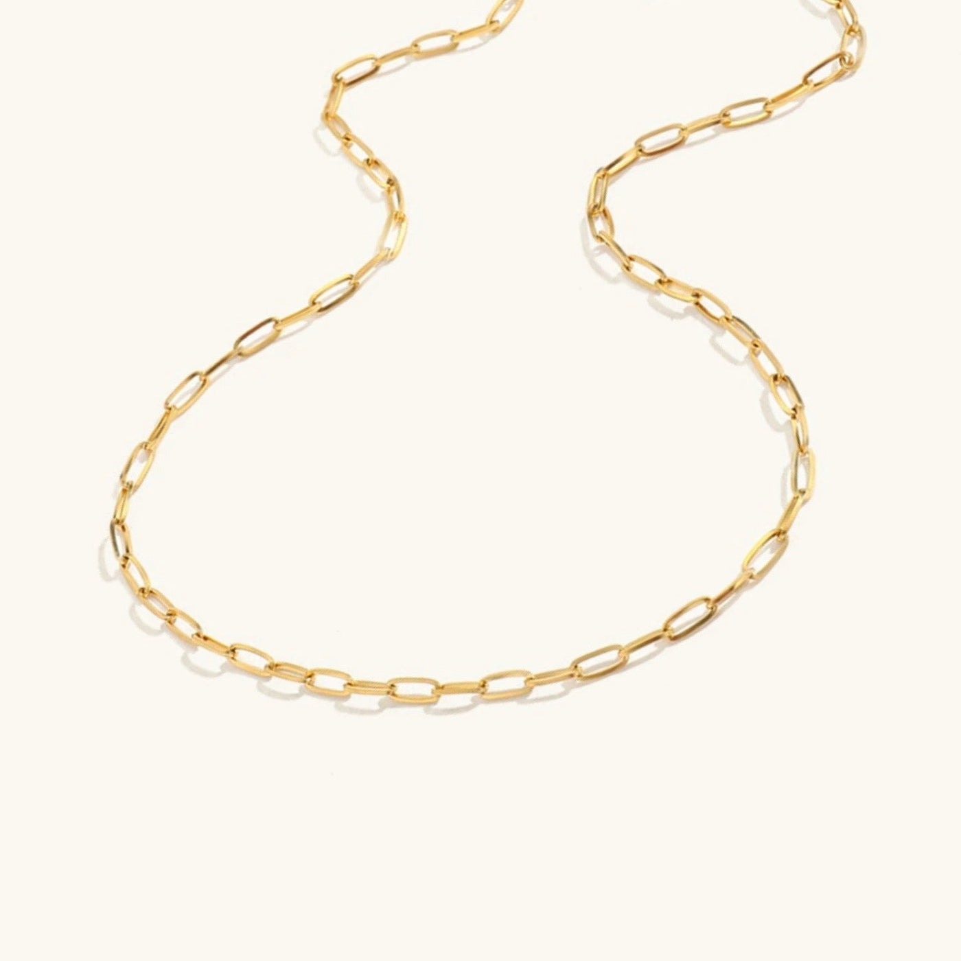 bernstein halskæde | 18k guld - DK BUTIK