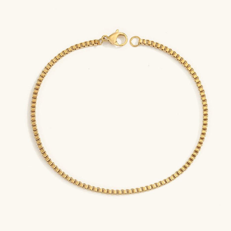 Kædearmbånd Victoria | 18k Guld - DK BUTIK