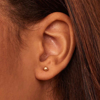 Har en kugleørering | Guld 16k - DK BUTIK