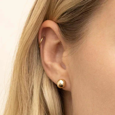 Har en kugleørering | Guld 16k - DK BUTIK