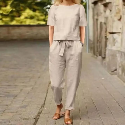 Lina™ | Casual Sæt til Sommer og Forår - Olsen & Olsen