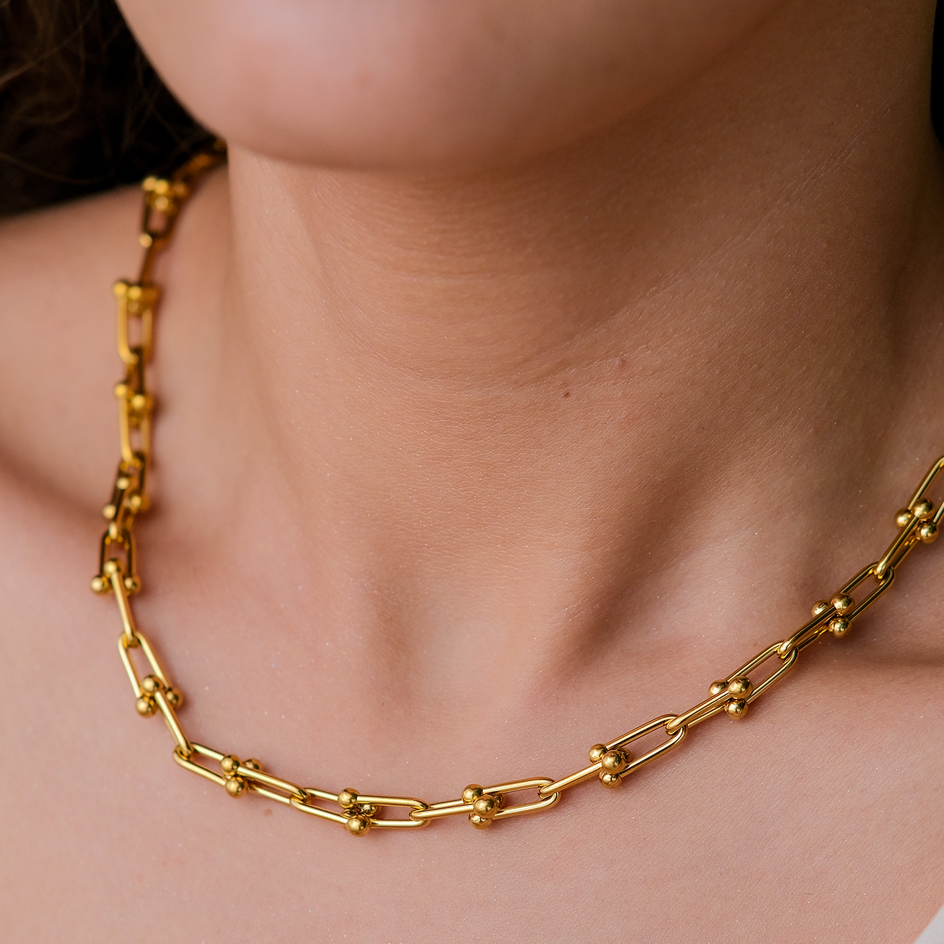 Kaskade Halskæde | 18k Guld - DK BUTIK