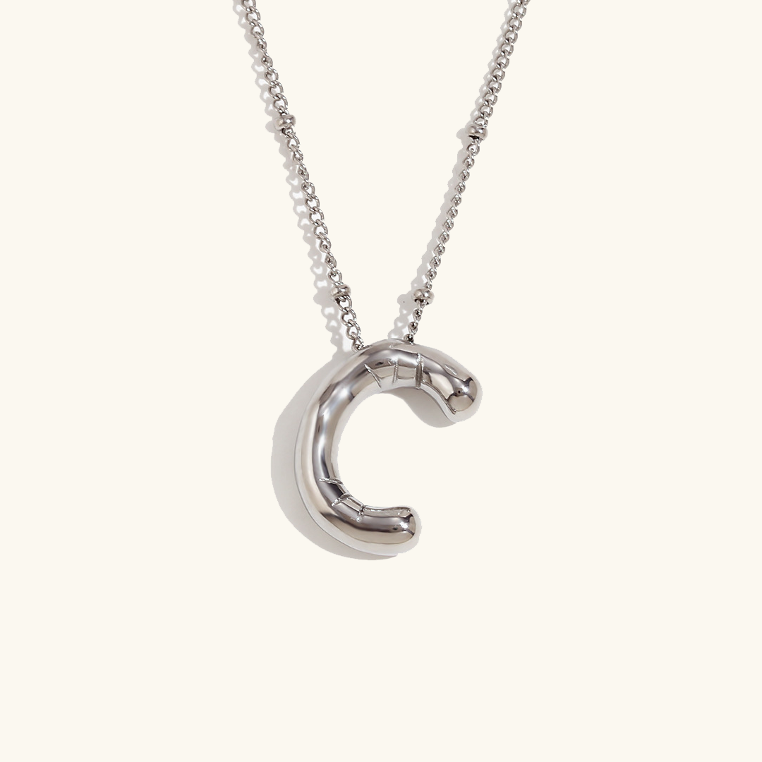 næsepynt med initialer | 18k Guld - DK BUTIK
