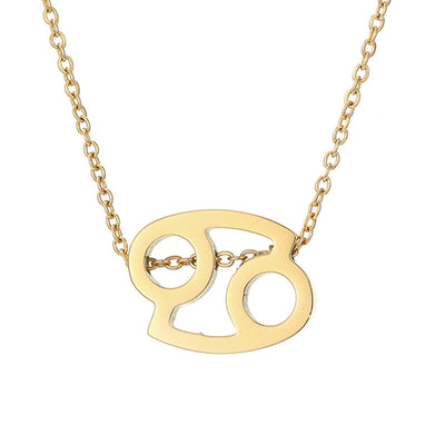 Celestique Halskæde med Stjernebillede | 18k Guld - DK BUTIK