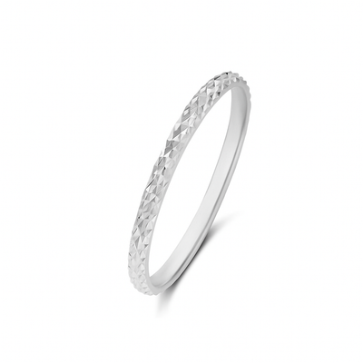Ameline Trellis Ring | Hvidguld 14k