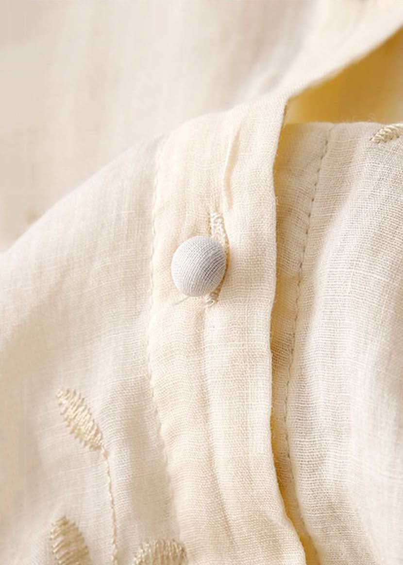 Eloise™ | Elegant Broderet Bluse™ fra Olsen & Olsen