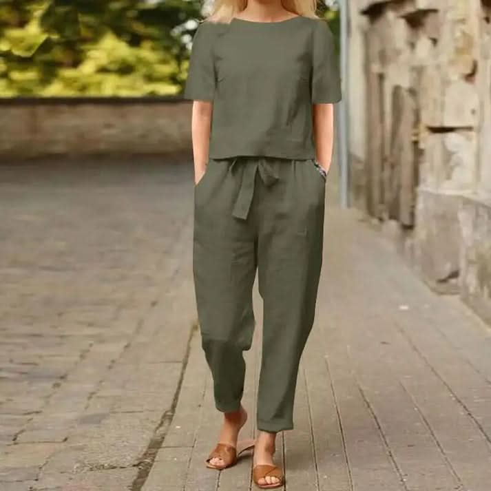 Lina™ | Casual Sæt til Sommer og Forår - Olsen & Olsen