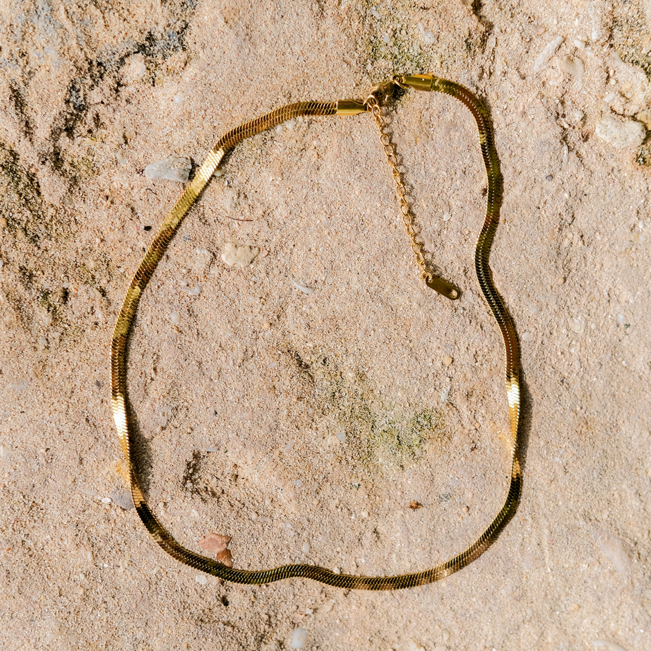 Elysian Gold Halskæde med Flet | 18k Guld - DK BUTIK