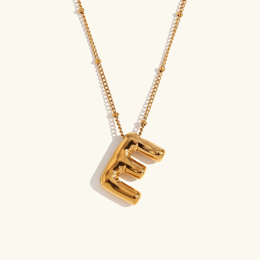 næsepynt med initialer | 18k Guld - DK BUTIK