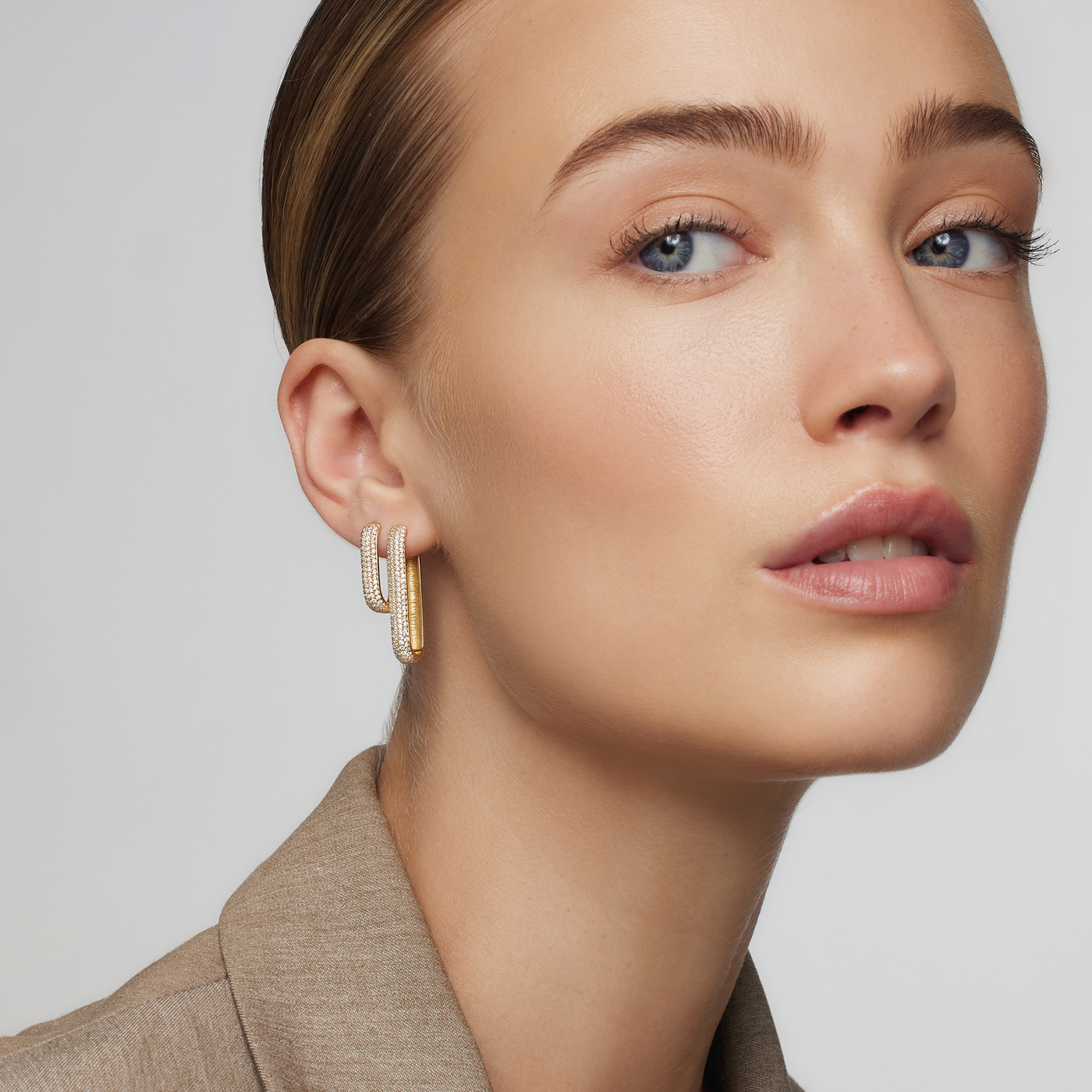 Ikon Pavé-Dæk | Guld 18k - DK BUTIK