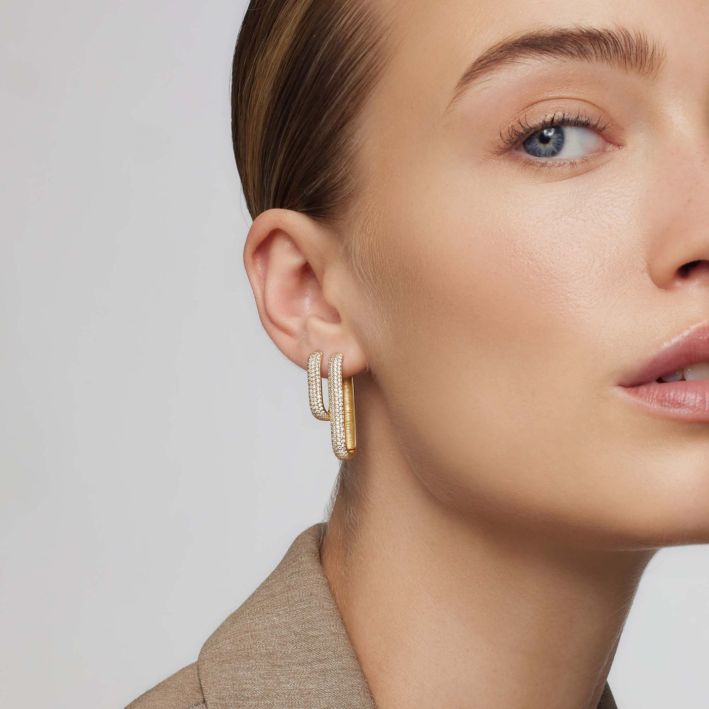 Ikon Pavé-Dæk | Guld 18k - DK BUTIK