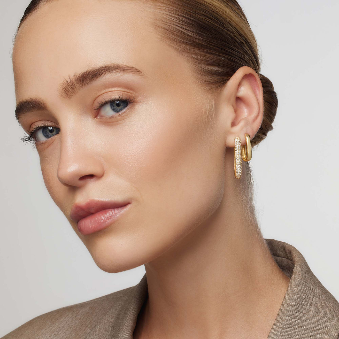Store Icon Pavé Ringe | Guld 16k - DK BUTIK