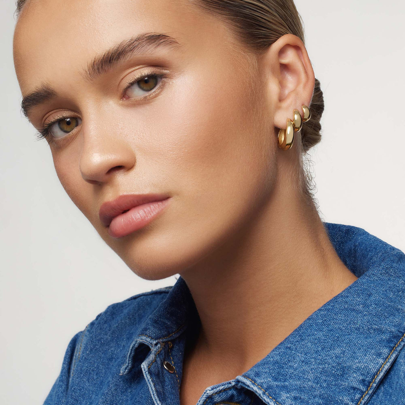 Rue Statement-Dæk | Guld 18k - DK BUTIK