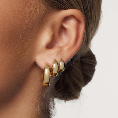 Rue Statement-Dæk | Guld 18k - DK BUTIK