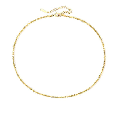 Audrey Halskæde | 18k Guld - DK BUTIK
