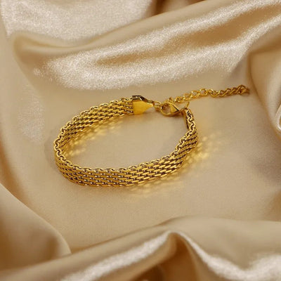 Imara Armbånd af Elegante Kæder | 18k Guld - DK BUTIK