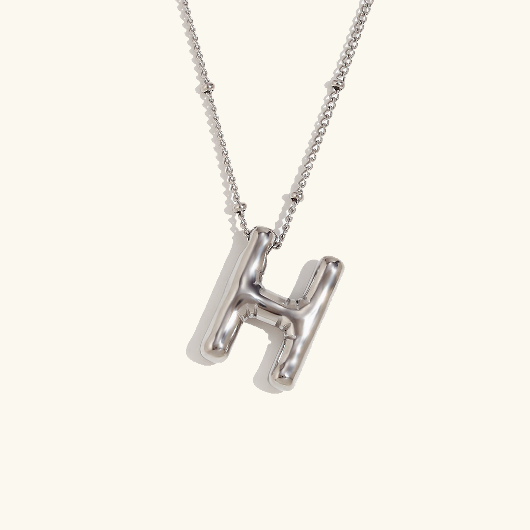 næsepynt med initialer | 18k Guld - DK BUTIK