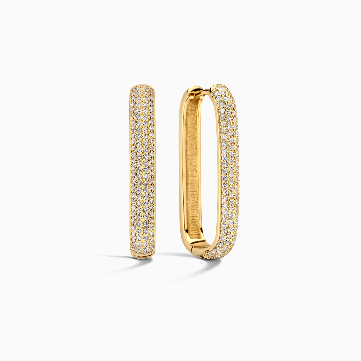 Store Icon Pavé Ringe | Guld 16k - DK BUTIK