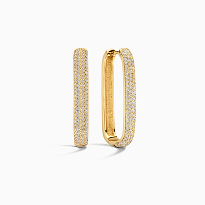 Store Icon Pavé Ringe | Guld 16k - DK BUTIK