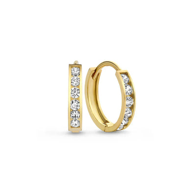 Dara Brillane Øreringe Sæt | Guld 14k - DK BUTIK