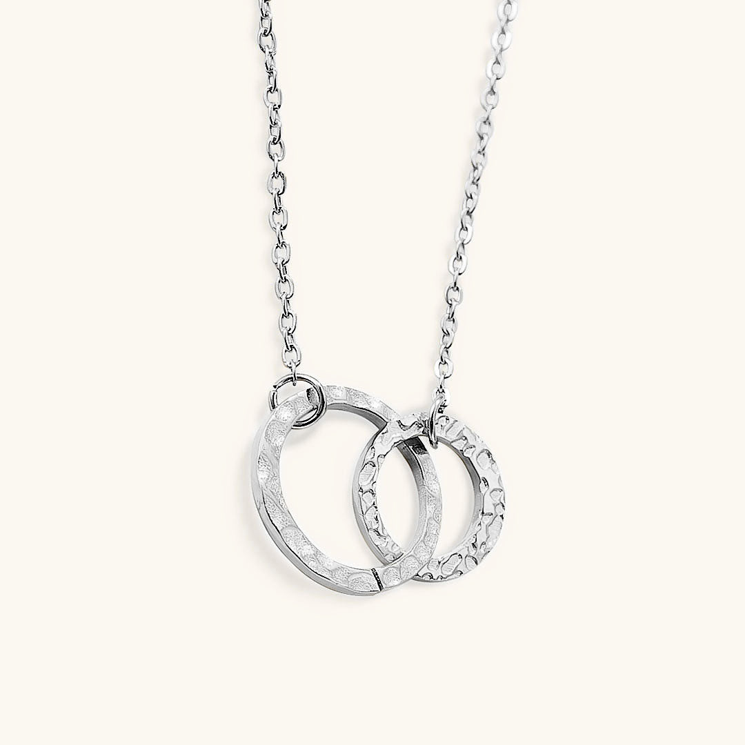 Isabelle Halskæde med Ringene | 18k Guld - DK BUTIK