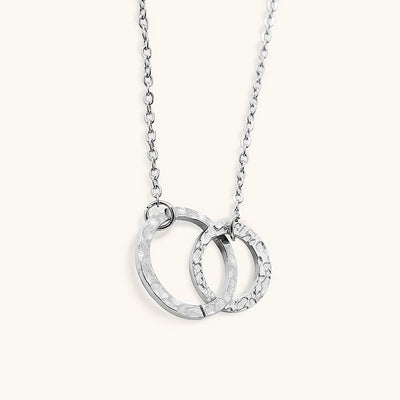 Isabelle Halskæde med Ringene | 18k Guld - DK BUTIK