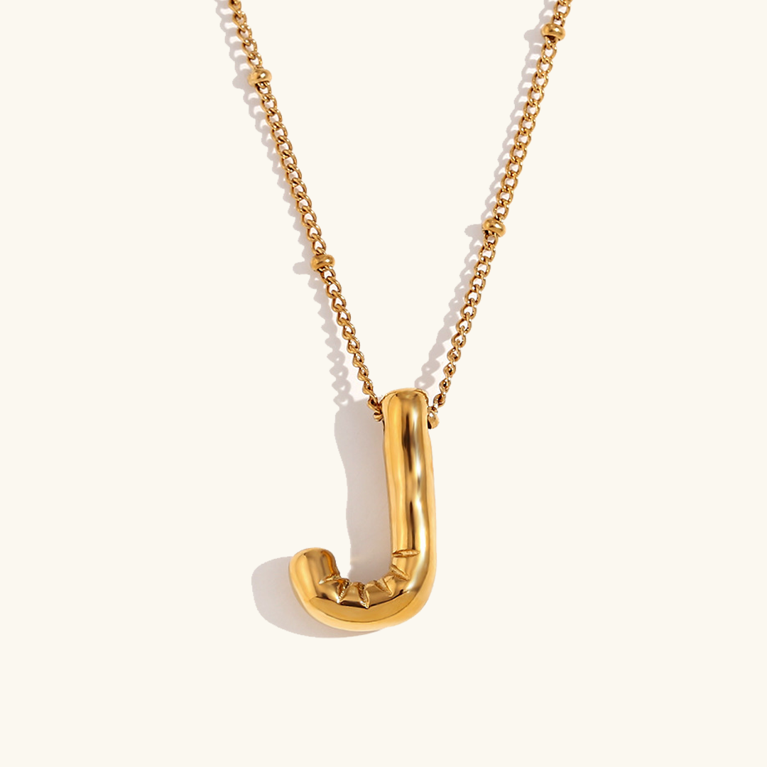 næsepynt med initialer | 18k Guld - DK BUTIK