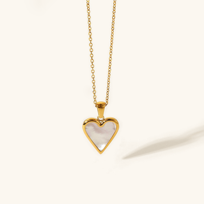 Blythe Halskæde med hjerte | 18k Guld - DK BUTIK